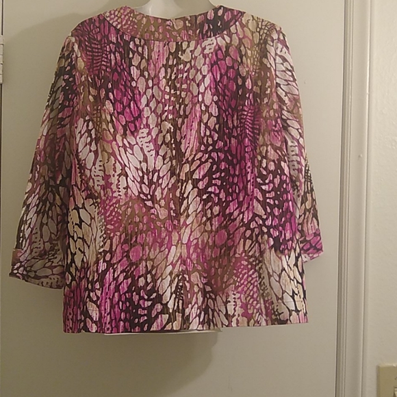Additions by chico's light weight jacket size 2 - Picture 6 of 11